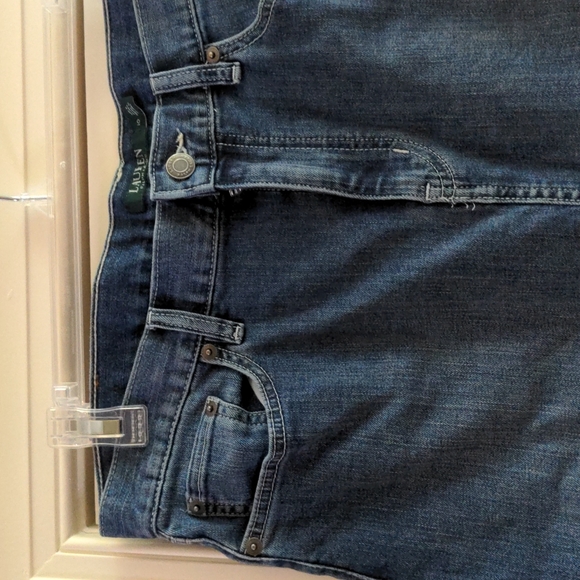 Lauren Ralph Lauren size 10 jean shirt - Picture 2 of 8